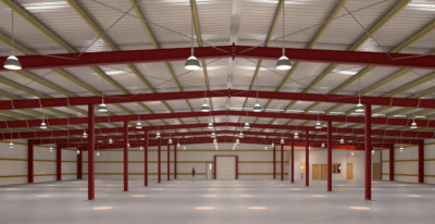 طراحی و اجرای اسکلت فلزی